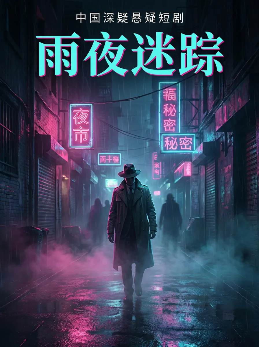 李宗瑞全集种子 悬疑追踪短剧 - 雨夜迷踪海报
