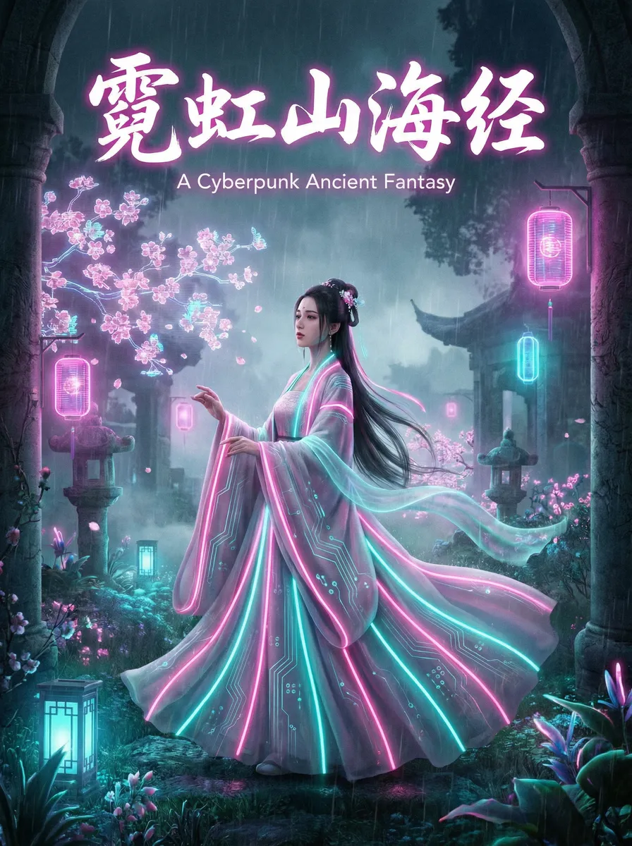 李宗瑞全集种子 古风奇缘短剧 - 霓虹山海经海报